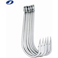 thumbnail image 3 of czcpp-Classic Stainless Steel Fishing Hook Short Long Spear Barbed Offset Point Octopus Hooks Circle Trolling Hooks Fishing Tackle for Saltwater and Freshwater, 3 of 4