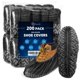 thumbnail image 1 of Cubrezapatos Squish 200 unidades desechables antideslizantes negros, 1 of 7