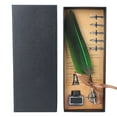 thumbnail image 2 of Pluma Antigua Elegante, Pluma De Ave, Para Dibujar Regalo De Escritura A Mano Fyydes Office Supplies, 2 of 8