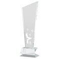 thumbnail image 3 of Trofeo de cristal de recuerdo, decoración de mesa para eventos corporativos, ligero y transparente. Estilo A, 3 of 9