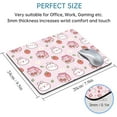thumbnail image 3 of Kawaii Mouse Pad, Pink Square Mouse Pads for Desks Accessories Cute Rabbit with Strawberry Mousepads Milk Box Flower Mouse Mat Small Animal Mousepad for Wireless Mouse Washable Non-Slip Rubber, 3 of 6