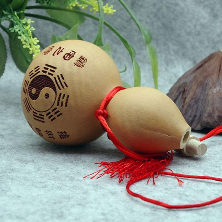 Gourde Naturelle En Calebasse Portable - Pour Eau Ou Vin, Cadeau D'anniversaire, Fait Main, Neuf