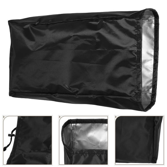 WHAMVOX Rv Accessories for Travel Trailers Electrical Jack Cover Black