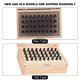thumbnail image 3 of Juego De Punzones De Letras Y Números De Acero De 4mm, 36 Uds., Sello Del Alfabeto, Caja De Madera, 3 of 7
