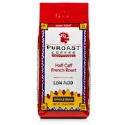 Puroast Coffee Whole Bean Half Caff French Roast, 12.0 OZ