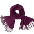 thumbnail image 1 of Bufanda y chal de pashmina de lana para mujeres y hombres, chal de pashmina, manta para bodas, fiestas y niñas, bufandas grandes y suaves., 1 of 5