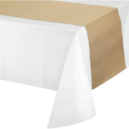table paper kraft runner