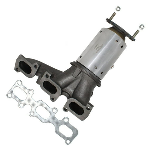 Stainless Steel Driver-Side Manifold Catalytic Fits 2011-2014 Ford Edge 3.5L & 3.7L - Direct Fit