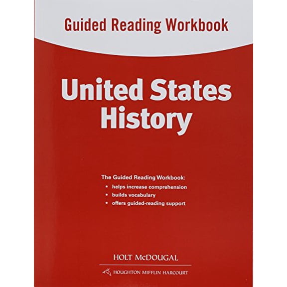 Pre-Owned United States History: Guided Reading Workbook Survey (Paperback) 0547512996 9780547512990
