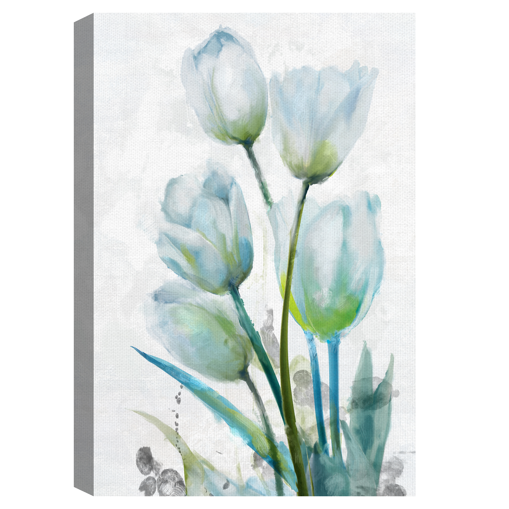 Tulip Gethering I by Studio Arts Wrapped Canvas Art Print