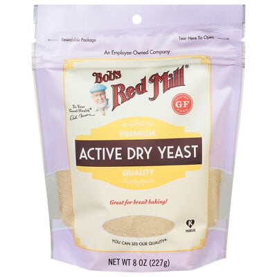 (Pack Of 5) Bobs Red Mill Yeast Active Dry 8 Oz