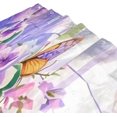 thumbnail image 3 of Flowers Butterfly Shower Curtain for Bathroom Modern Bathroom Decor Waterproof Washable Fabric Shower Curtains with 12 Hooks for Hotel Bathroom Bathtubs 60x72 Inch, 3 of 6