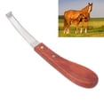 thumbnail image 1 of Lame en Acier Inoxydable, Couteau Professionnel Robuste à Sabots avec Poignée Confortable pour Couper la Partie Plus Douce du Bas du Sabot d'Un Cheval, 1 of 8