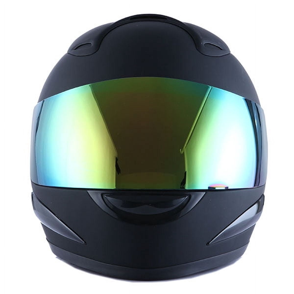 WOW Motorcycle Adult Full Face Helmet HJMCLS Matt Black