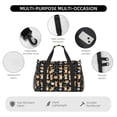 thumbnail image 4 of Easygdp Cute Dogs Corgi Bolsa de Gimnasio, Bolsa de Viaje Duffel, Bolsa de Fin de Semana con Compartimentos, Bolsa de Mano para Noche, 4 of 7