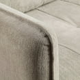thumbnail image 5 of Furniture of America Mjuk Chenille Tufted Sofa, Light Gray, 5 of 6