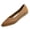 3005 Brown, variant on LANCROP Women's Pointed Toe Ballet Knit Flats Slip On Dress Loafers Comfortable Shoes