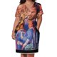 thumbnail image 3 of Vestido de noche de concierto antiguo para mujer ropa holgada de vendaje con bolsillos, 3 of 7
