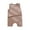 Khaki, variant on Wancir Toddler Romper Sleeveless Baby Boy Girl Ribbed One Piece Outfits 6M-3 Years