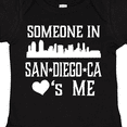 thumbnail image 4 of Inktastic San Diego Someone Loves Me Skyline Boys or Girls Baby Bodysuit, 4 of 5