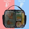 thumbnail image 5 of ALAZA Cool Tigers Lunch Box Insulated Lunch Bag Cooler Tote with Shoulder Strap, 5 of 7