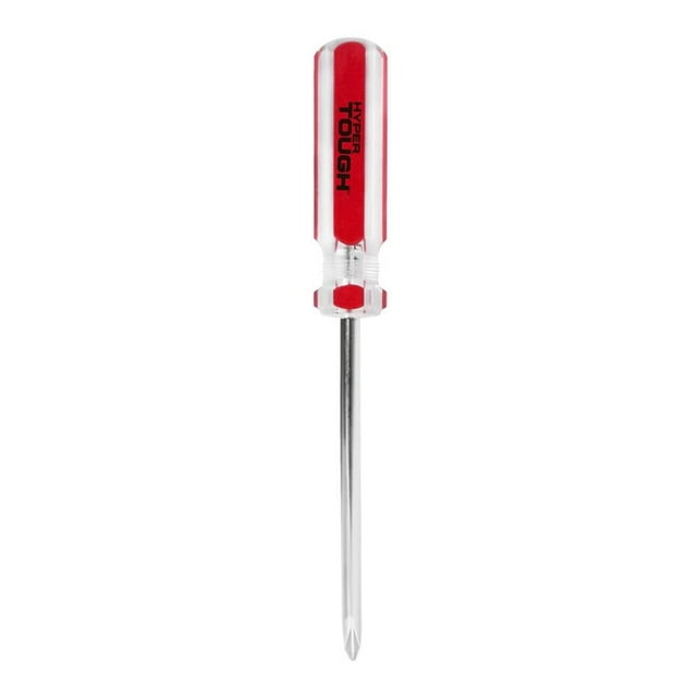 Desarmador 4 Pulgadas Hyper Tough Punta Cruz 6.3 mm