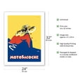 thumbnail image 2 of Motosacoche 346cc Swiss Motorbike - Vintage Motorcycle Poster by Marcello Nizzoli c.1927 - Bamboo Fine Art 290gsm Paper Print (Unframed) 24x32in, 2 of 4