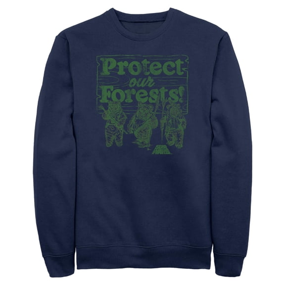 Mens Star Wars Protect the Endor Forest Sweatshirt