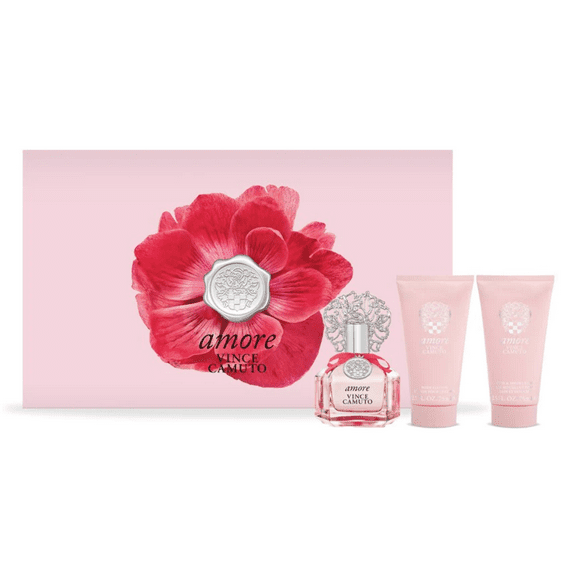 Amore by Vince Camuto Gift Set 1.7 oz EDP 3 Piece
