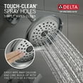 thumbnail image 4 of Delta Woodhurst Shower Trim - T14232 - Chrome, 4 of 5