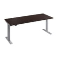 thumbnail image 2 of Scranton & Co Engineered Wood 72W Adjustable Standing Desk in Mocha Cherry, 2 of 7