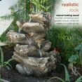 thumbnail image 3 of Alpine Corporation Rainforest 5-Tier Fountain with LED Light, 3 of 12