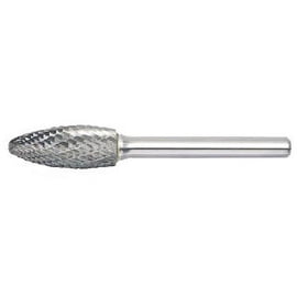 

Radnor SH-1L6DC 1/4 X 1/2 Flame Shape Double Cut Carbide Burr (9 Pack)