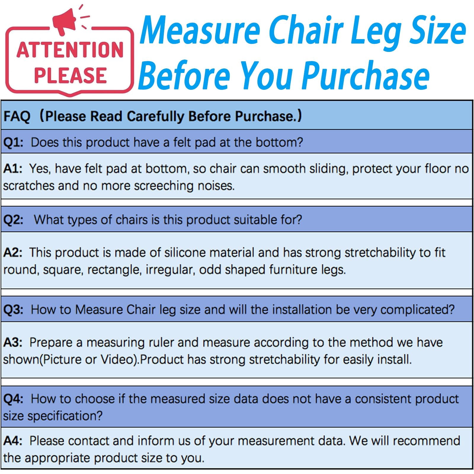 Extra Small Silicone Chair Leg Floor Protectors With Felt  Fit 19/32" To 15/16" Glide Caps Silicon Furniture Feet Cover Bottom Slide Protect Hardwood Floors No Noise 24 Pack