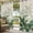 Off-White, variant on Outdoor Curtains for Patio Waterproof, Palm Leaves Tropical Outdoor Privacy Panels Grommet, Green Botanical Summer Linen Blackout Outside Curtains for Porch/Cabana/Pergola/Gazebo 54"x108", 2 Panels