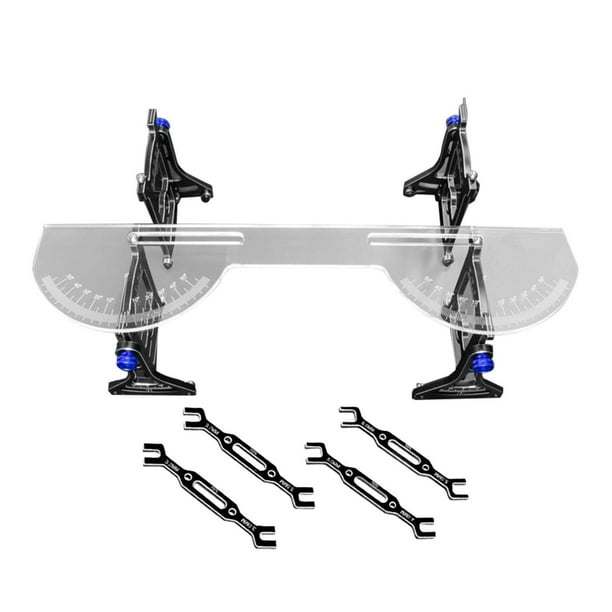 Medidor de Inclinación Herramienta de Configuración de Pista de Coche RC Perfecl 1/10