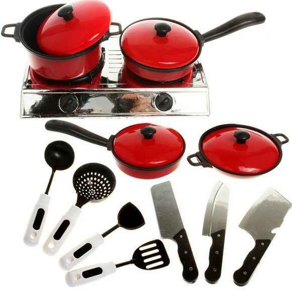 ICQOVD Tableware Playset Simulation Kitchen Accessories Set