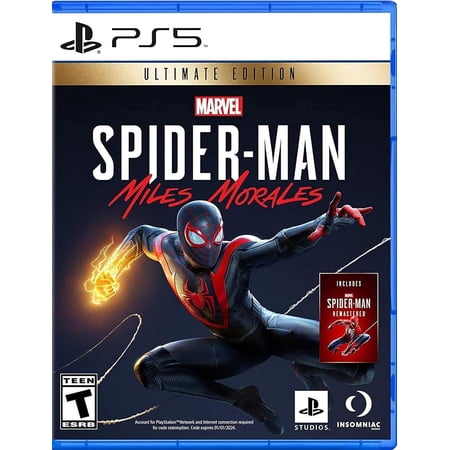 Pre-Owned Marvels Spider-Man: Miles Morales Ultimate Launch Edition, Sony, PlayStation 5, 3006163