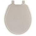 thumbnail image 5 of Mayfair Slow Close Round White Molded Wood Toilet Seat, 5 of 5