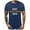 Navy, variant on Stamzod Men Clothes Couple His and Hers Short Sleeve Matching T Shirts Letter Print Plus Size Casual Tee Men's Clothing