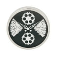thumbnail image 2 of Trendy Stainless Steel Gear Wall Clock, 2 of 4
