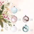 thumbnail image 2 of 30PCS Christmas Ball Ornaments for Xmas Tree Decor 2.36" Shatterproof Christmas Tree Decorations with Hanging Rope Multi Color (Babyblue & White & Pink) ST-001, 2 of 6