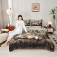 thumbnail image 4 of Castle Fairy Safari Wolf Full Size Comforter Sets,Jungle Animal Bedding Sets, 4 of 8