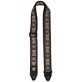 thumbnail image 2 of Ernie Ball Jacquard Guitar Strap - Blackjack Red, 2 of 3