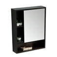thumbnail image 4 of Fine Fixtures Surface Mount Bathroom Medicine Cabinet, Black., 4 of 5