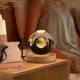 thumbnail image 5 of Xihbxyly Luz de Noche de Cristal, Temática Del Sistema Solar de Saturno y Galaxia, Recargable Por Usb, Lámpara de Cristal Grabada, Luz Blanca Cálida, Decoración para Dormitorio y Sala de Estar, Regal, 5 of 6
