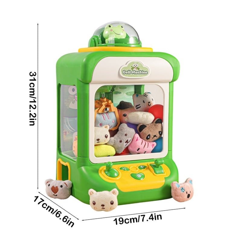 Mini Claw Machine,Toys For 3-8 Kids,Birthday Gifts Arcade Game Grabber Machine With Dolls And Twisted Eggs
