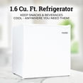 thumbnail image 2 of Refrigerador Igloo IRF16WH6A 1.6L, estantes de vidrio, blanco, 2 of 7