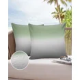 thumbnail image 2 of Case Pillow Decor Home Modern Cover Cushion Waterproof Chair Garden Outdoor Gradient Gray Green Sa, 2 of 5