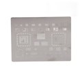 thumbnail image 4 of Plantilla De Reparación BGA Para CPU De Teléfono, Plantilla De Soldadura De Malla De Estaño De Tamaño Compacto De Acero Inoxidable Con Espaciado De 0,12 Mm, Estañado Rápido, 4 of 7